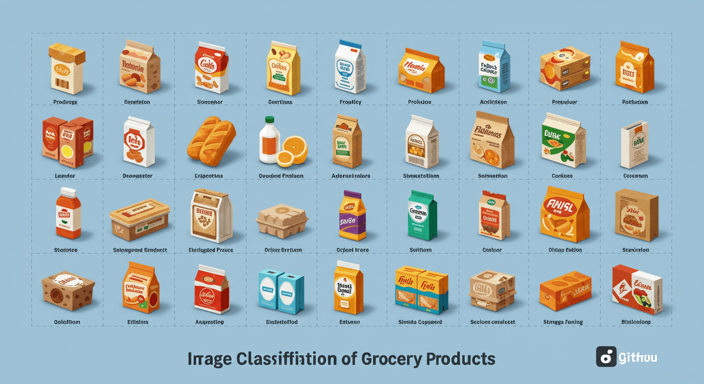Image Classification of Grocery Products