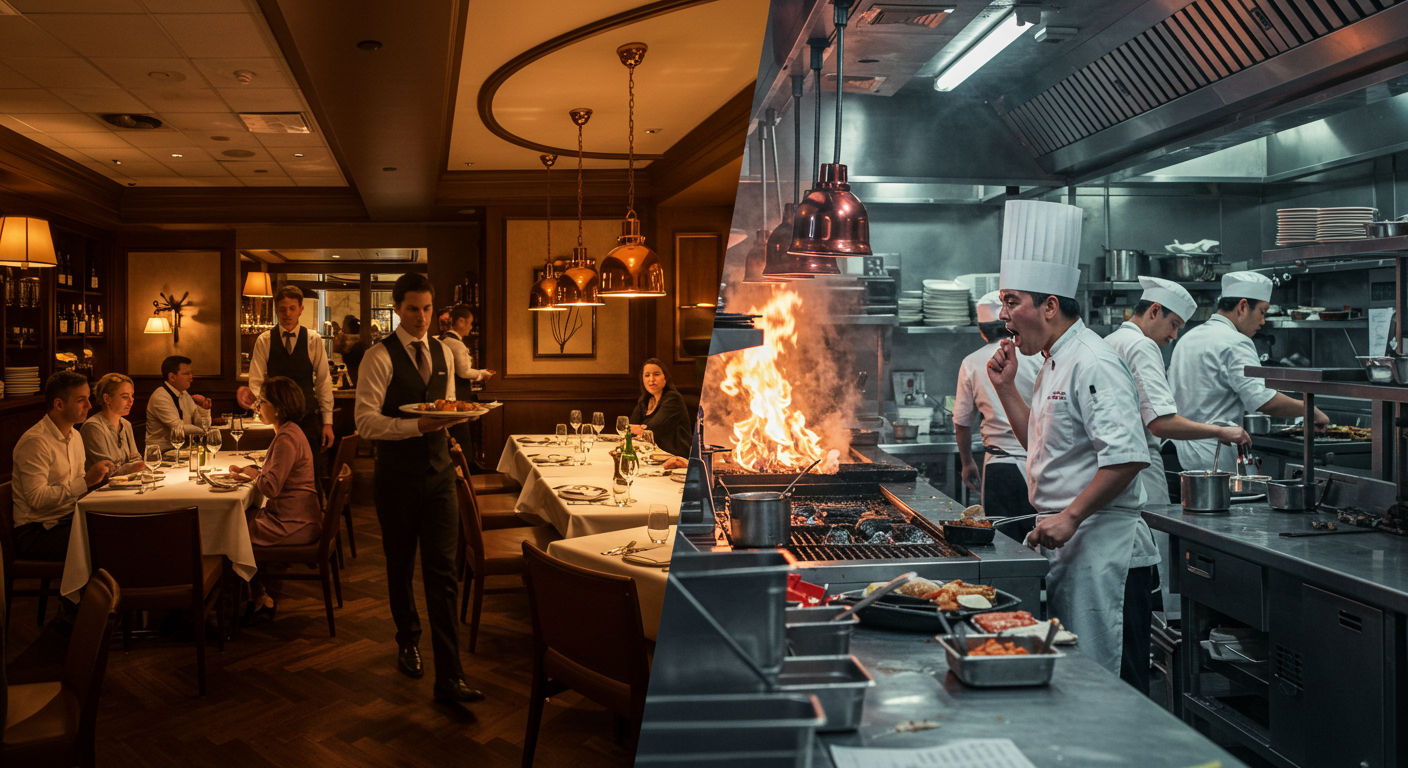 Restaurant vs Kitchen